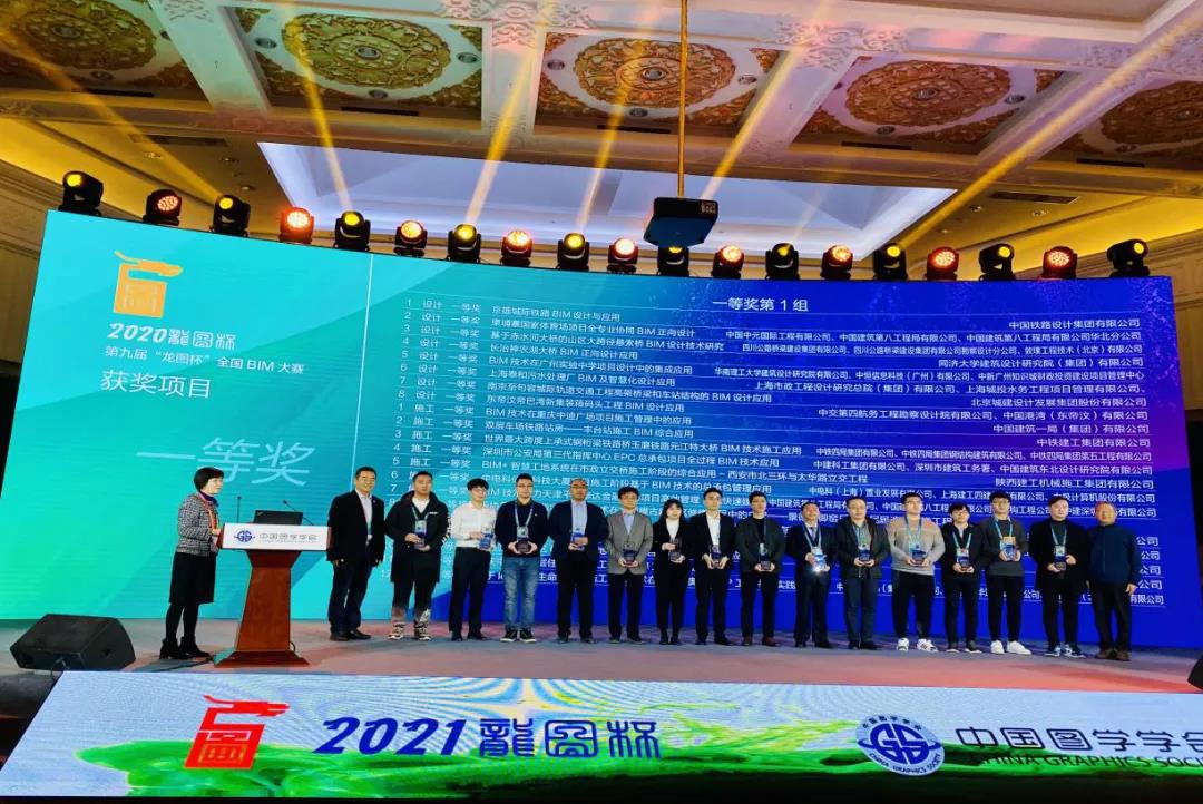 喜報！公司申報項目《基于赤水河大橋的山區(qū)大跨徑懸索橋BIM設計技術(shù)研究》榮獲中國圖學學會第九屆BIM大賽一等獎